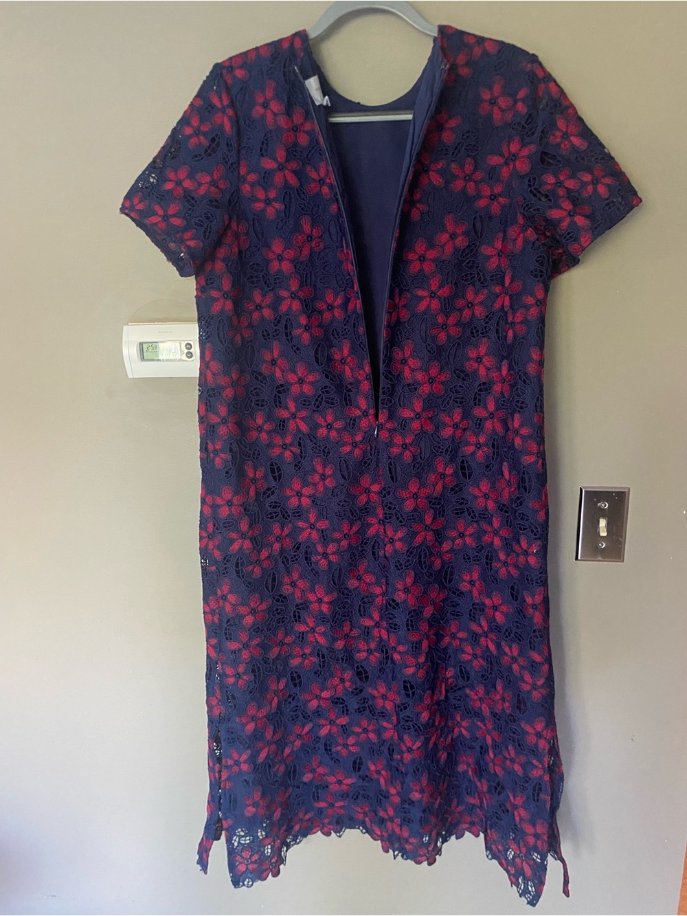 TUCKERNUCK x POMANDER PLACE Midnight Floral Lace Seraphina Dress Size M - Picture 6 of 11
